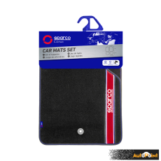 Универсални мокетни стелки Sparco - 03763BRS с червено