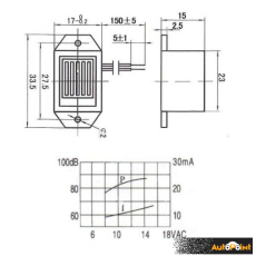 Зумер 12V