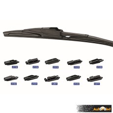 Чистачка Мотохама Задна с 10 Адаптора 11'' 275мм