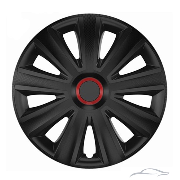 Тасове за джанти 15'' Versaco Carbon Aviator RR - Black