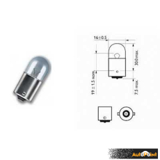 Крушка Maxxx light - G18 R5W 10бр/к-т