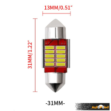 Диодни крушки - 28604 - 31мм 2бр/к-т
