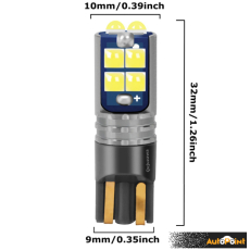 Диодни крушки 3032 10SMD - 12/24V 2бр/к-т