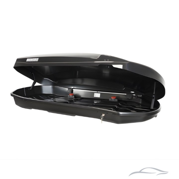 Автобокс Menabo Satellite duo crab черен 550л 1693