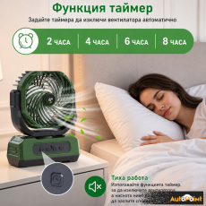 Вентилатор PA1567 + батерия и дистанционно