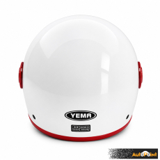 Каска YEMA 631- 3 - L - Бяло/Червено